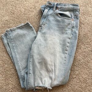 Madewell High-rise crop jean